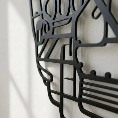 NINJA H2R METAL WALL ART premium metal wall art