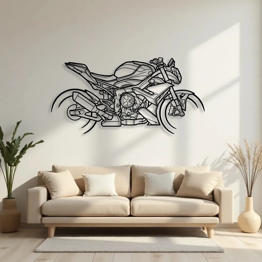 BMW S1000R METAL WALL ART metal wall art view 2