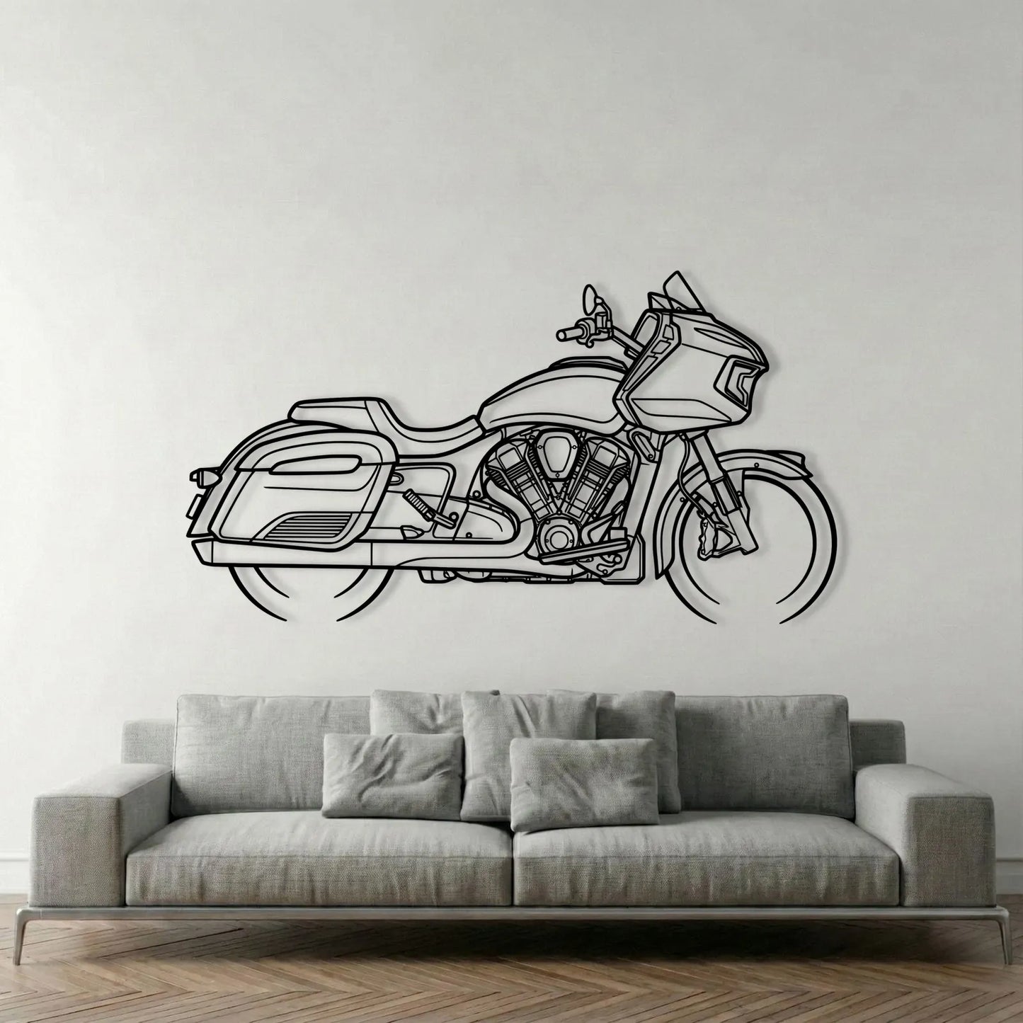 DARK HORSE METAL WALL ART background 1