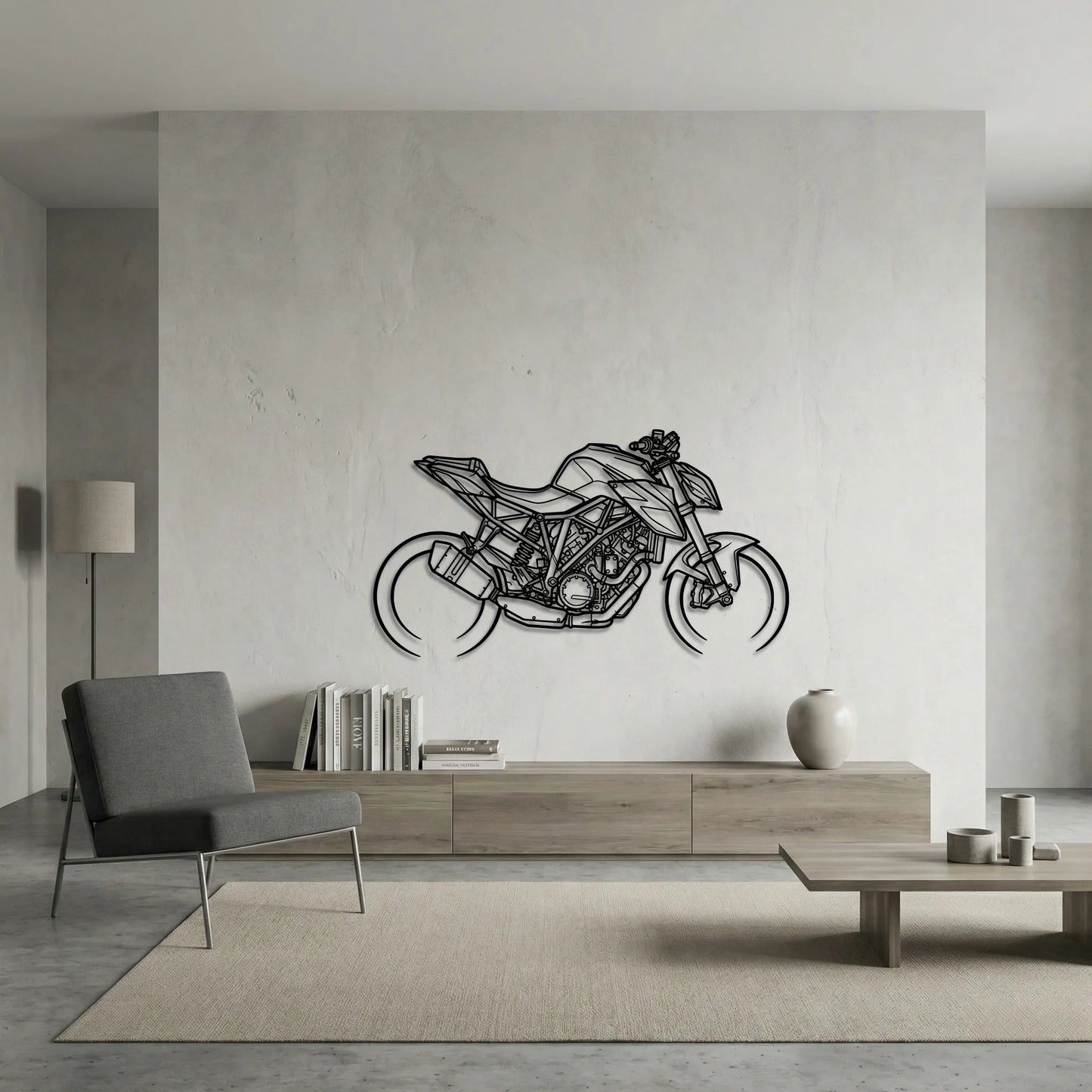 KTM SUPER DUKE METAL WALL ART background 6