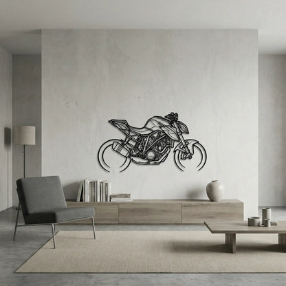KTM SUPER DUKE METAL WALL ART background 6