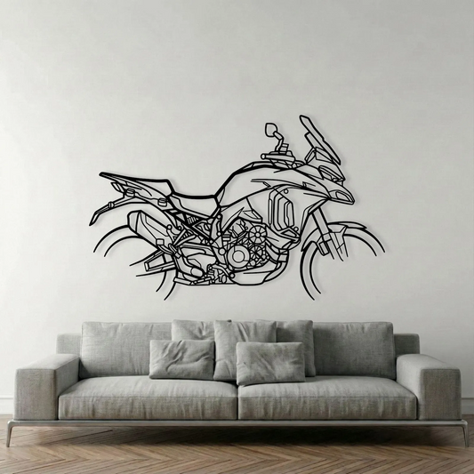 MULTISTRADA V4S METAL WALL ART metal wall art silhouette