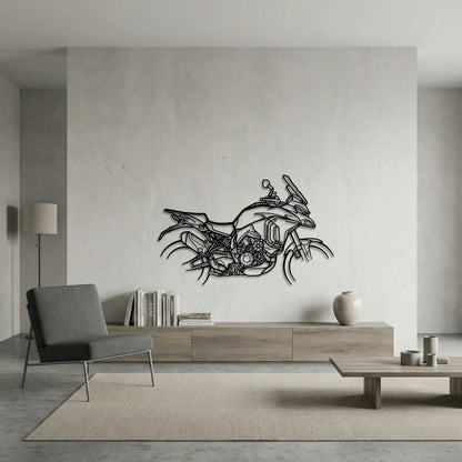 MULTISTRADA V4S METAL WALL ART background 6