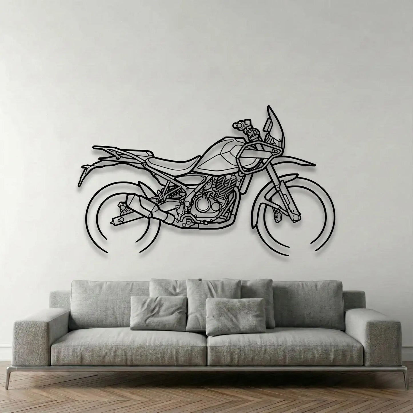 ROYAL ENFIELD HIMALAYAN 450 METAL WALL ART