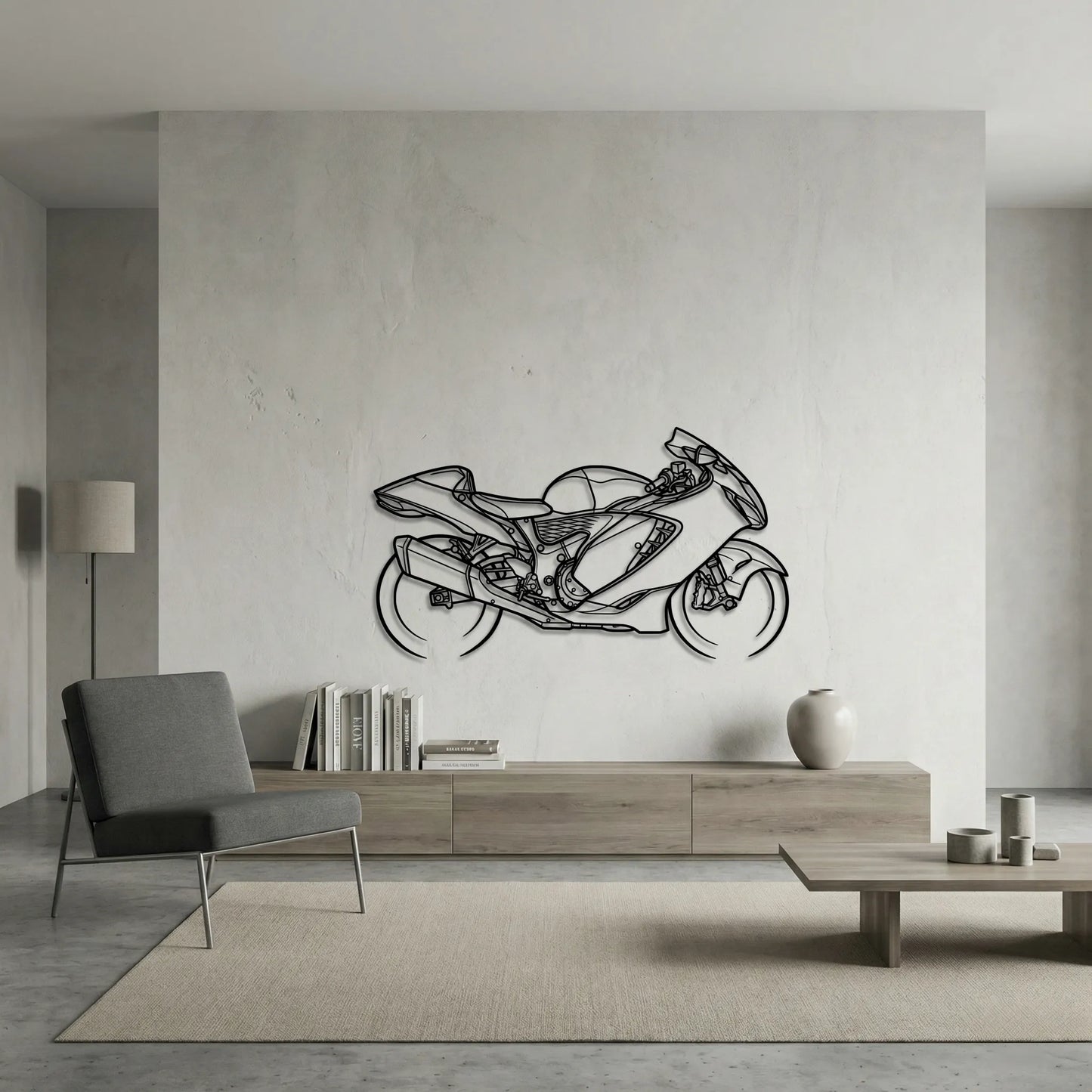 SUZUKI HAYABUSA 2026 METAL WALL ART background 6