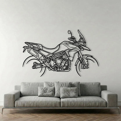 TRIUMPH TIGER 900 GT METAL WALL ART background 1