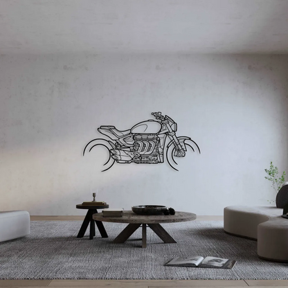 TRIUMPH ROCKET 3 METAL WALL ART metal wall art view 3
