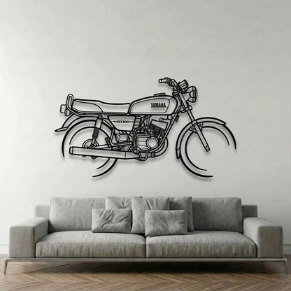 YAMAHA RX100 METAL WALL ART
