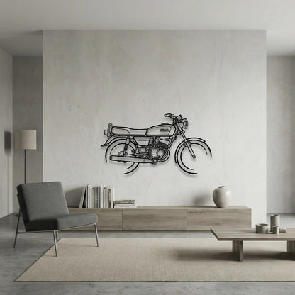 YAMAHA RX100 METAL WALL ART