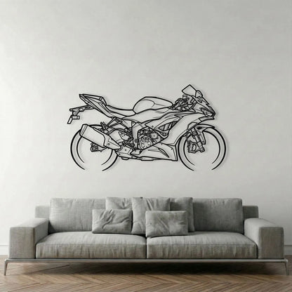 KAWASAKI NINJA ZX-6R METAL WALL ART