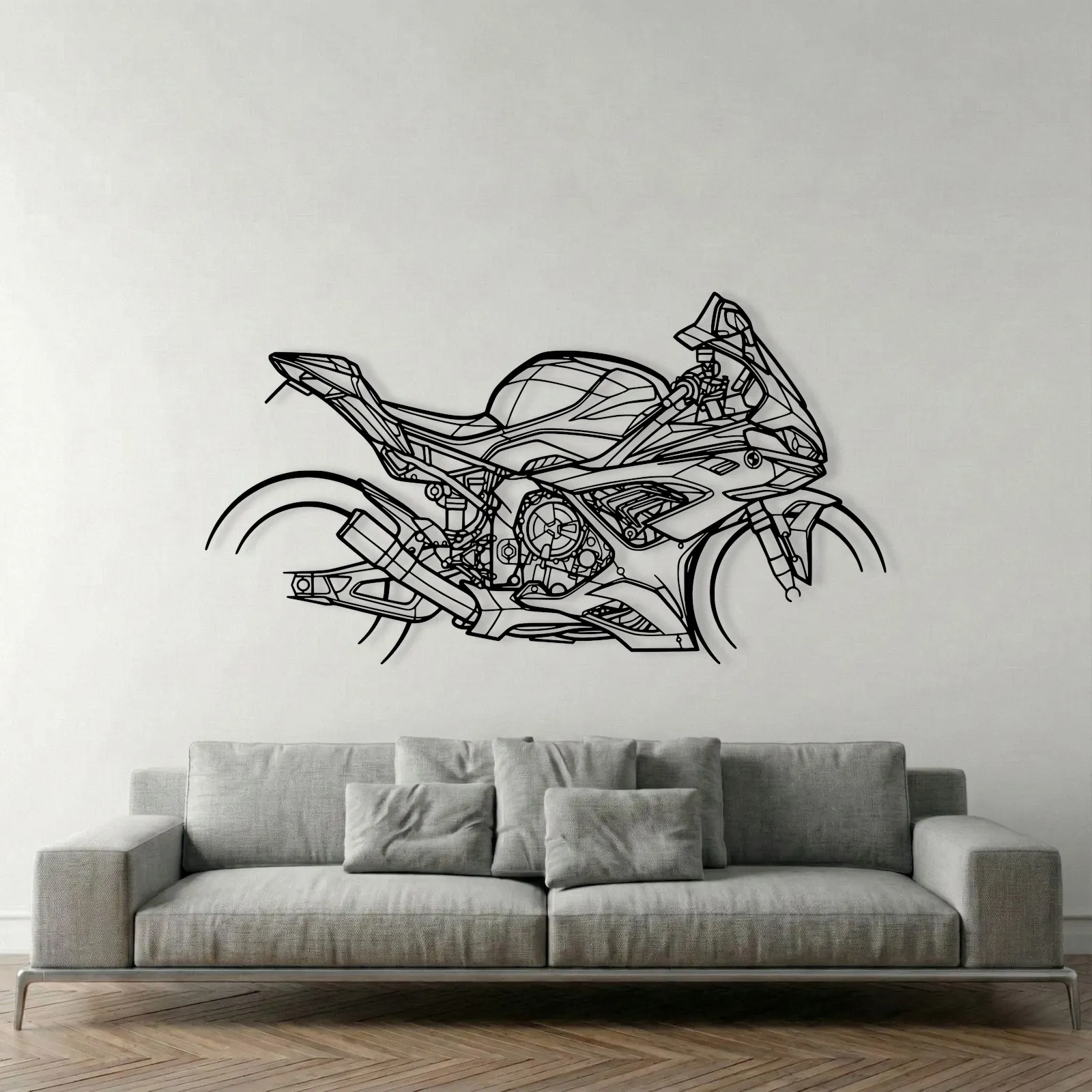 BMW M1000RR METAL WALL ART metal wall art view 3