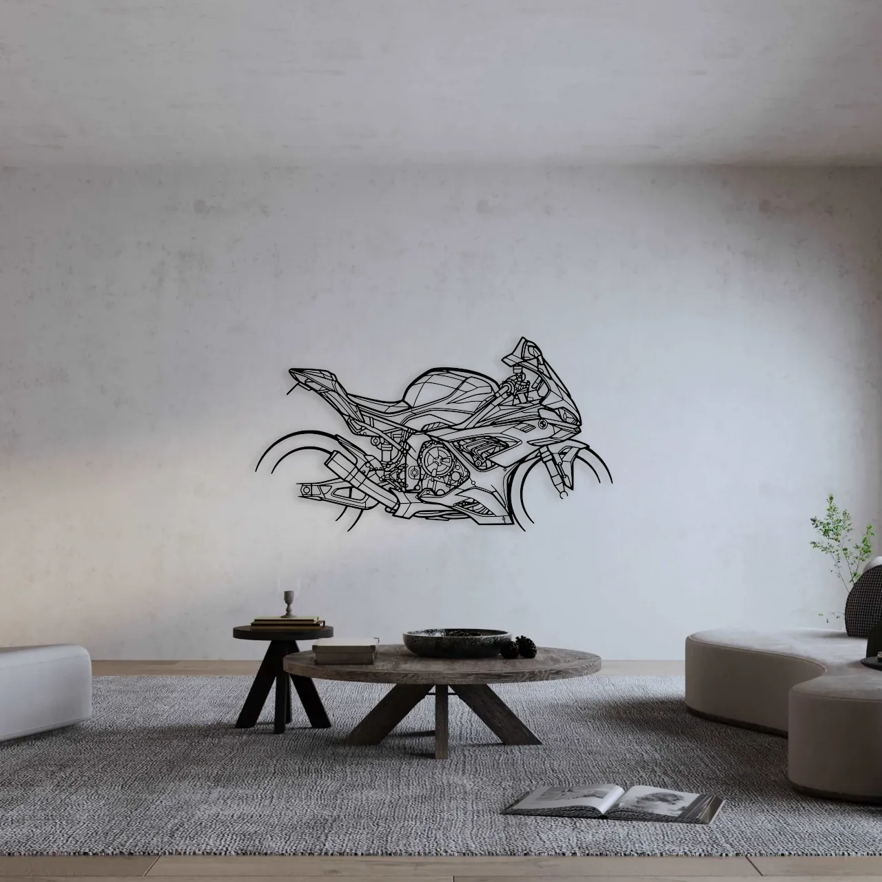 BMW M1000RR METAL WALL ART metal wall art view 2