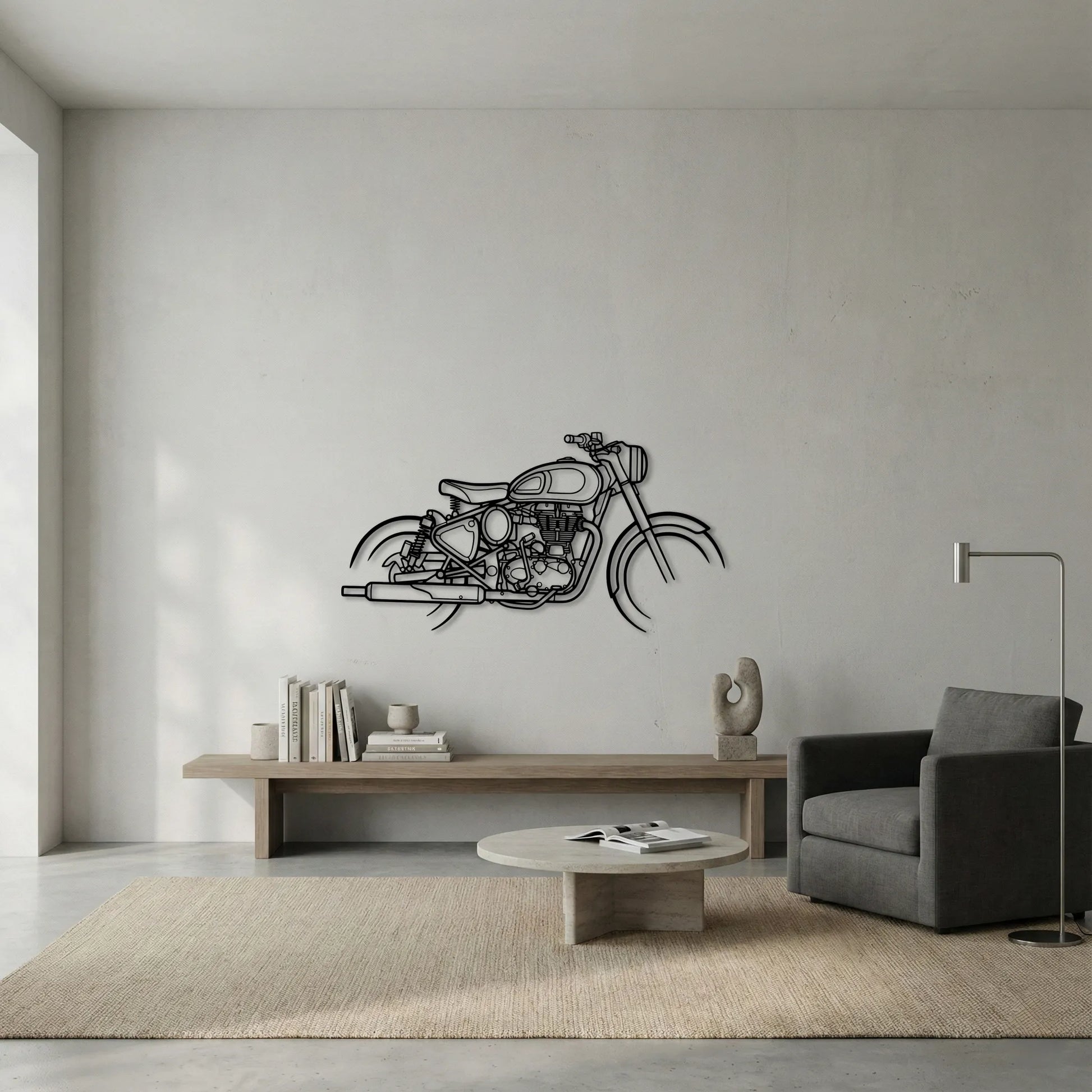 CLASSIC 350_500 METAL WALL ART background 5