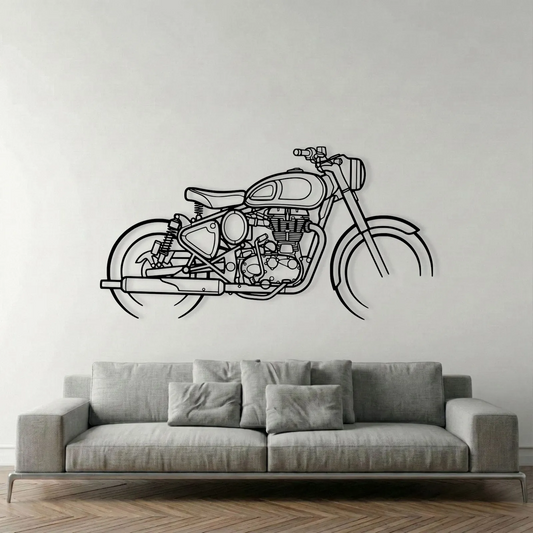 CLASSIC 500 METAL WALL ART metal wall art view 2