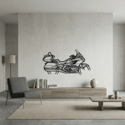 HONDA GOLDWING METAL WALL ART background 6