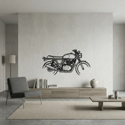 INTERCEPTOR 650 METAL WALL ART background 6